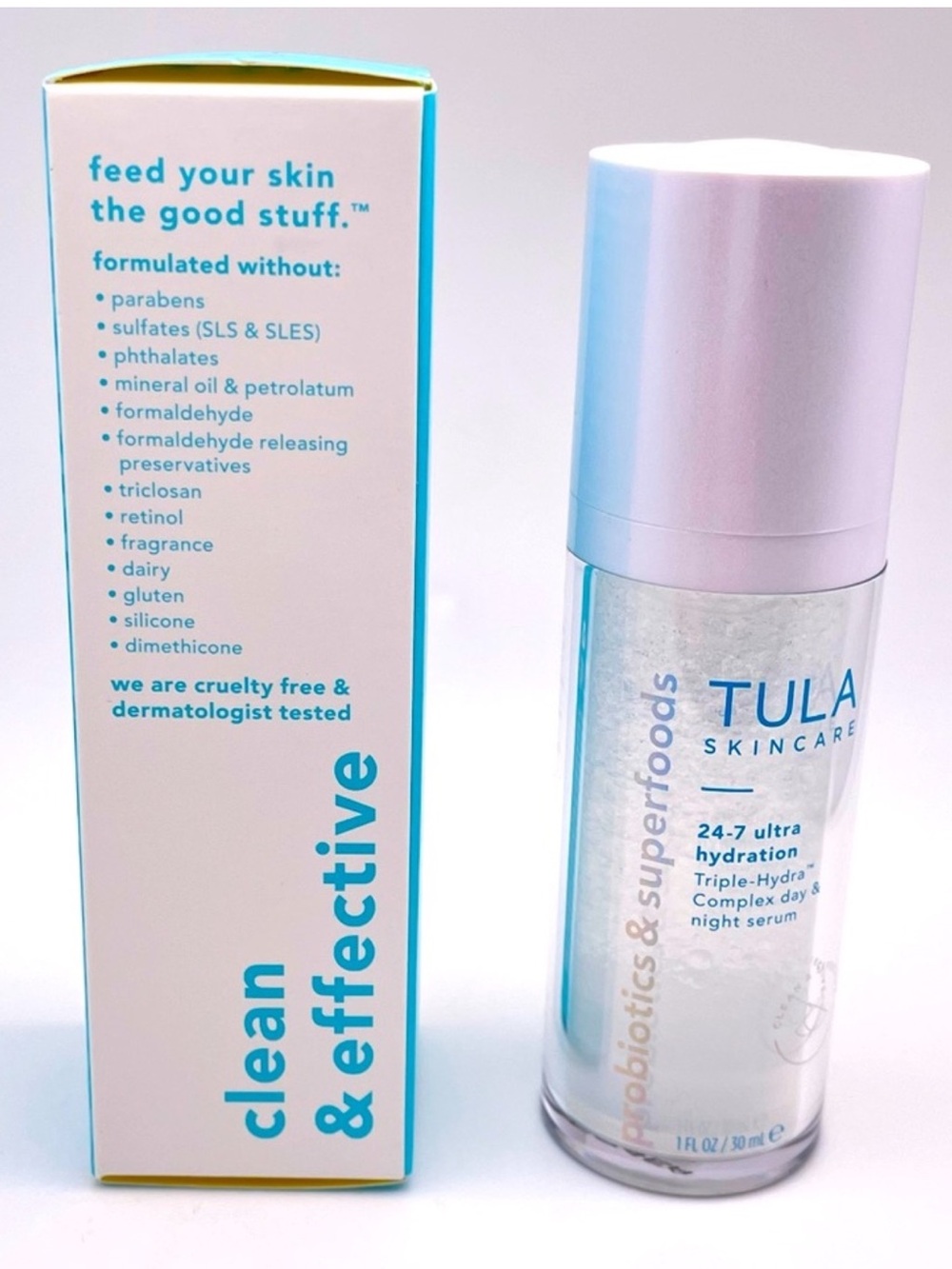 Tula Skincare 24-7 Ultra Hydration Triple-Hydra Complex Day & Night Serum NEW! - Picture 13 of 16